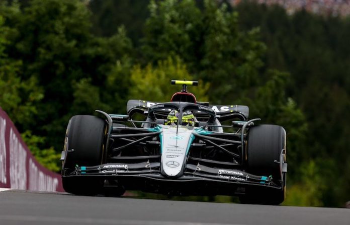Russell descalificado del GP de Bélgica, Hamilton hereda la victoria