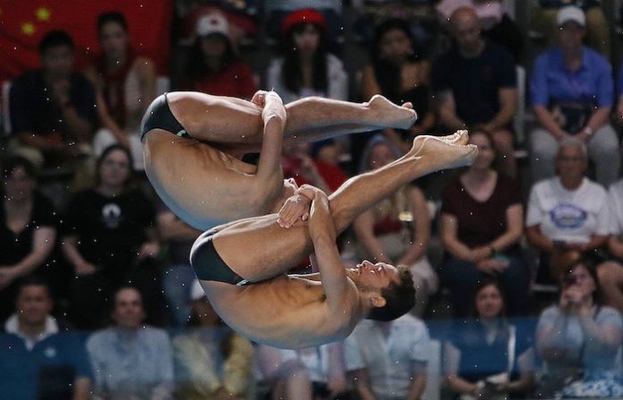 Mexicanos Berlín y Willars cuartos en plataforma de 10 metros sincronizada de París 2024