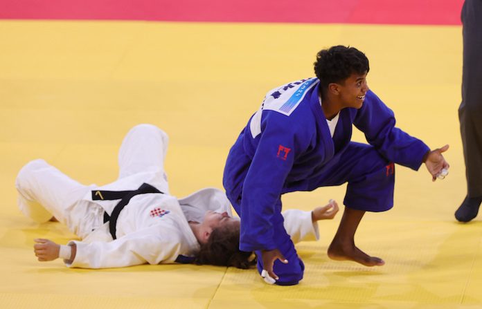 La mexicana Prisca Awiti se queda con la plata de los 63kg del judo de París 2024