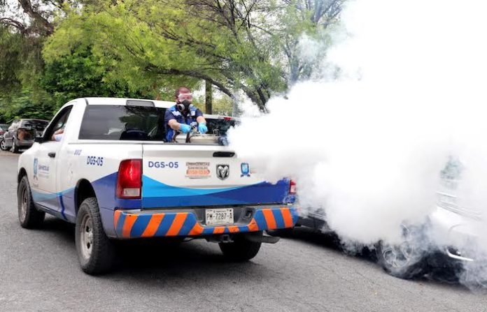 Fumiga San Nicolás más de 150 colonias contra el dengue