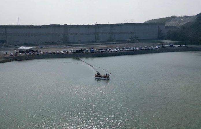 Anuncia Samuel que incrementarán llenado de Presa Libertad a través de canal SOTOLAR