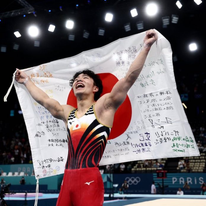 El japonés Oka gana el concurso general de la gimnasia en París 2024