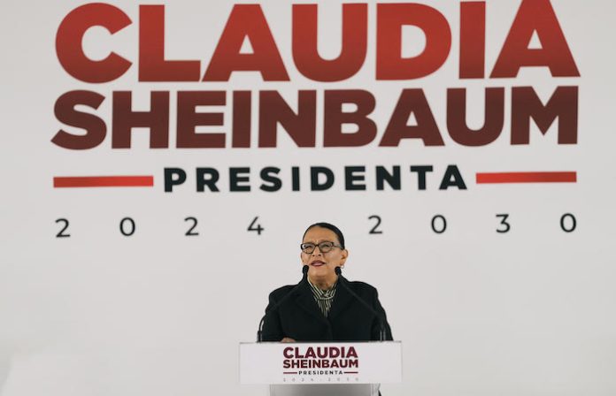Sheinbaum nombra a una mujer como secretaria de Gobernación de México