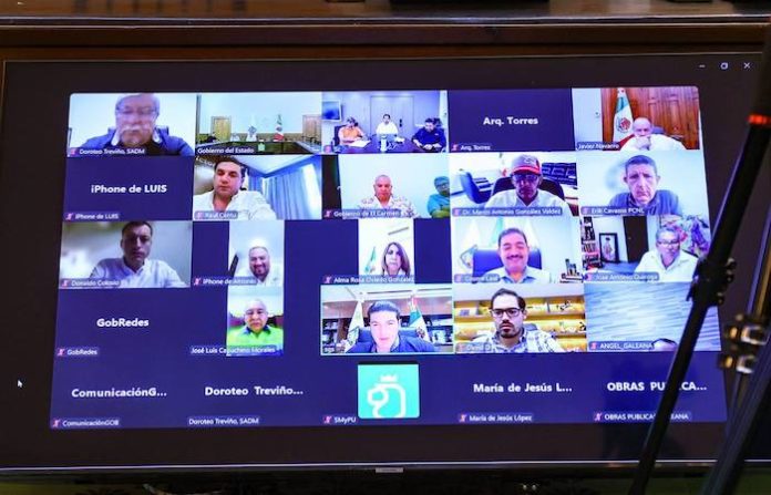 Declara Samuel García en sesión permanente al Consejo de PC por Huracán “Beryl”