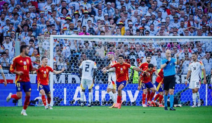 España derrota a Alemania y avanza a semifinales de la Eurocopa