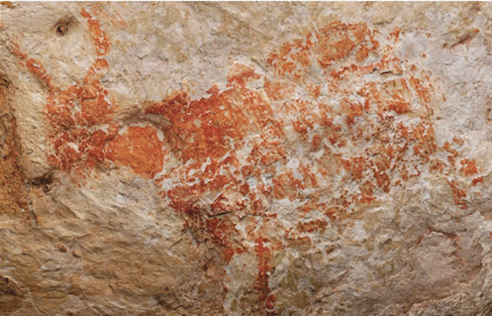 Hallan en Indonesia las pinturas rupestres más antiguas del mundo