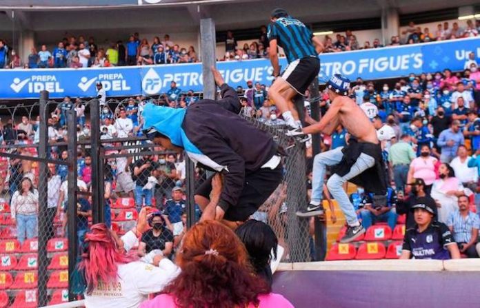 Plantean sanciones más severas para quien realice actos de violencia en los estadios