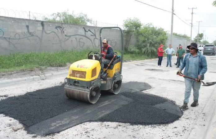 Refuerza Juárez trabajos de bacheo