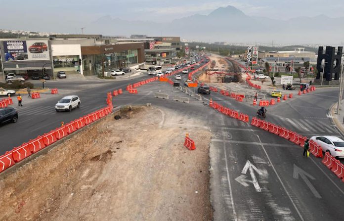 Monterrey con un 68 % de avance en Paseo de los Leones
