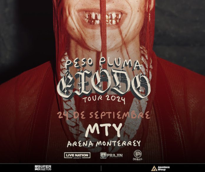 ¡Peso Pluma trae su nuevo show, Éxodo a Monterrey !