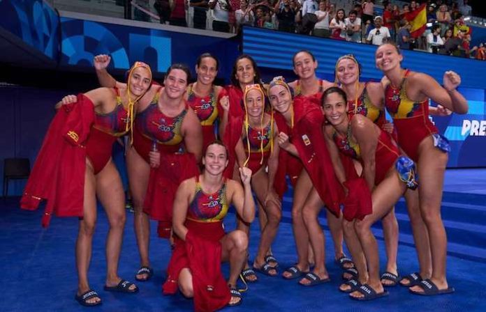 España derrota a Australia y gana el oro olímpico en polo acuático femenino en París 2024