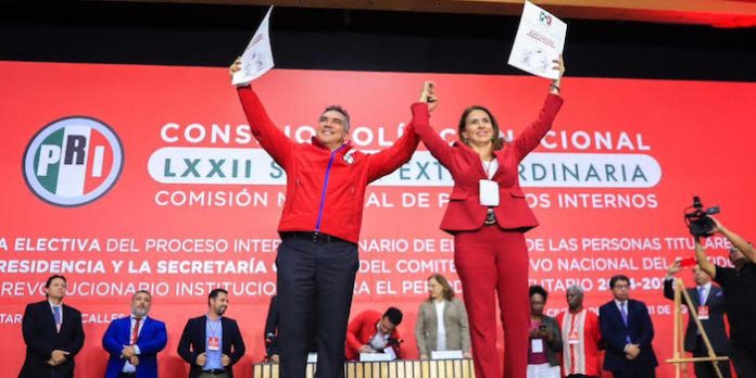 ‘Alito’ Moreno es reelegido como dirigente del PRI para un período de cuatro años