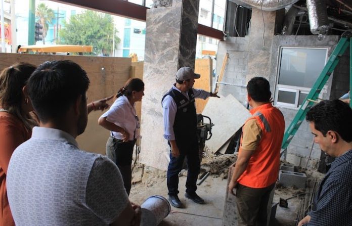 Respeta Monterrey lineamientos del INAH en restauración de Maderería La Victoria y Teatro Calderón