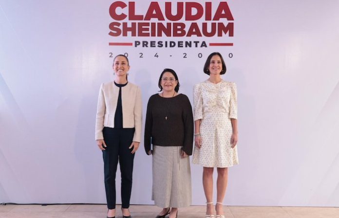 Video: Sheinbaum presenta a Esther Calleja como la próxima directora de la CFE