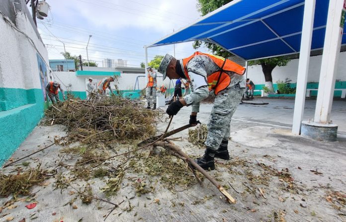 Llevan a cabo macro Brigada de Escuelas Dignas y Seguras