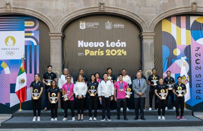 Deportistas de NL orgullo nacional: Reconoce Gobernador a Atletas que participaron en París 2024