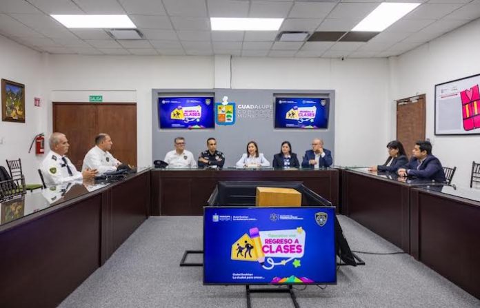 Alista Guadalupe operativo vial para regreso a clases