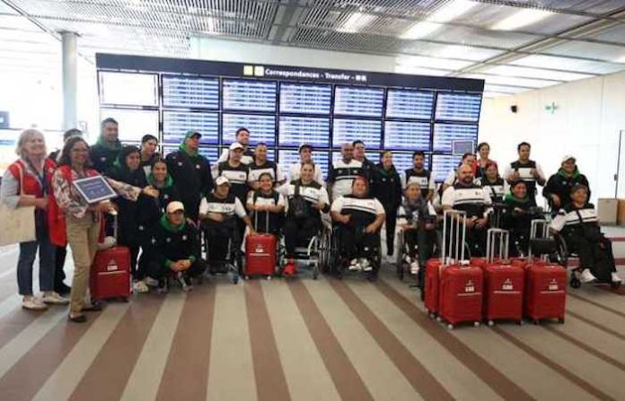 Llegan primeros deportistas paralímpicos a París