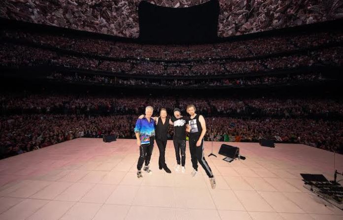 U2 estrenará película inmersiva dirigida por The Edge en la Sphere de Las Vegas