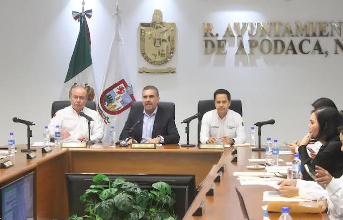 Apodaca honra al General Noé Sandoval Alcázar