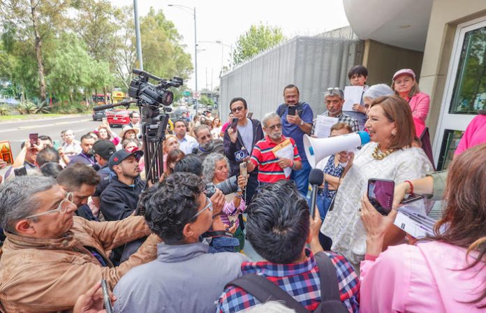 Presenta Xóchitl Gálvez impugnación contra sobrerepresentación