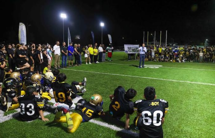 Inaugura San Nicolás el nuevo estadio de Fútbol Americano en la Unidad Deportiva Osvaldo Batocletti