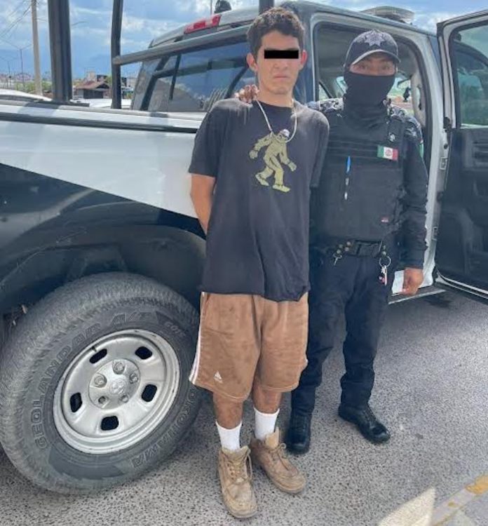 Cae con envoltorios de yerba verde