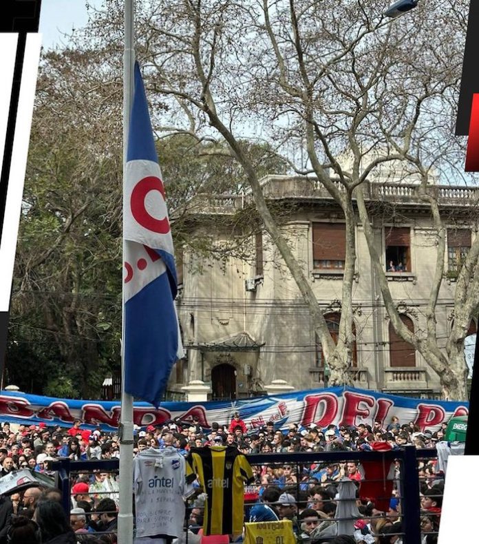 Video: Uruguay despide al futbolista Juan Izquierdo en un gran abrazo multicolor