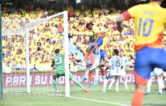 Video: Colombia vence 2-1 a Argentina por las eliminatorias del Mundial 2026
