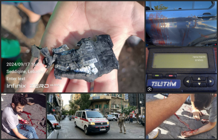 Video: Beirut culpa a Israel de un ciberataque que provocó la explosión de mensáfonos, que arrojó 11 muertos y más de 4 mil heridos