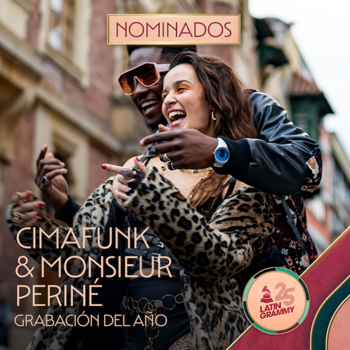Cimafunk celebra su nominación al Latin GRAMMY por Grabación del Año junto a Monsieur Periné