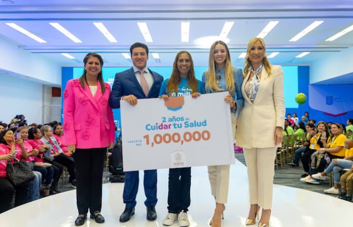 Cuidar tu Salud, ejemplo nacional, logra en NL 1 millón de beneficiarios