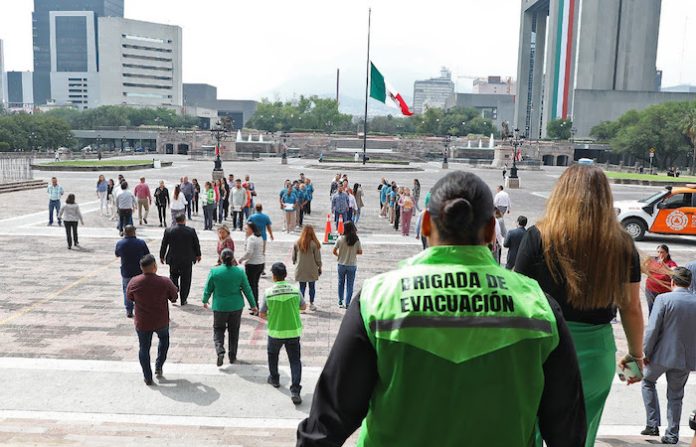 Se suma NL a Simulacro Nacional 2024; participan más de 171 mil personas