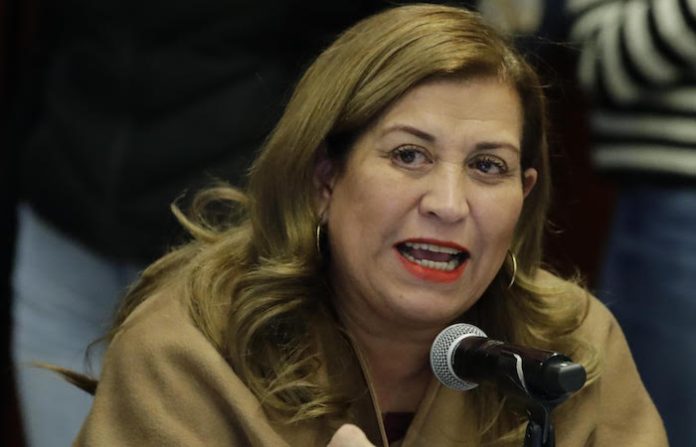 Senadora Judith Díaz solicitará licencia temporal por cirugía en la rodilla