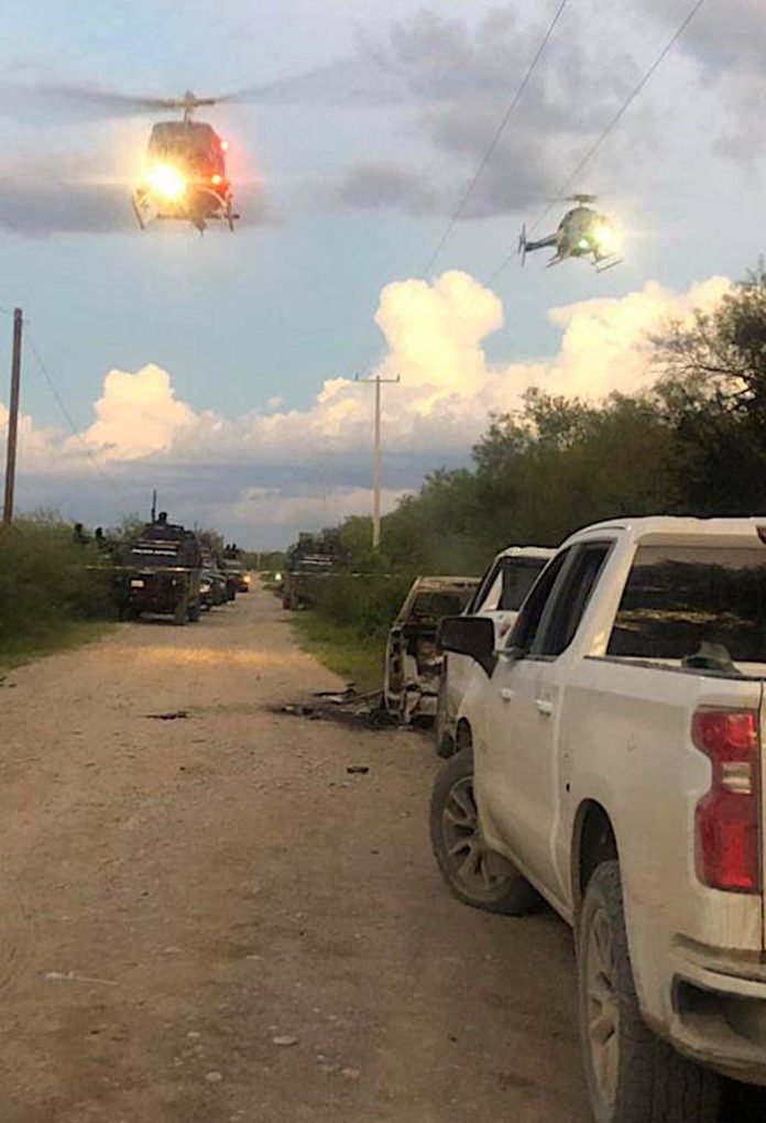 Operativo conjunto en la zona citrícola resulta en 11 delincuentes abatidos