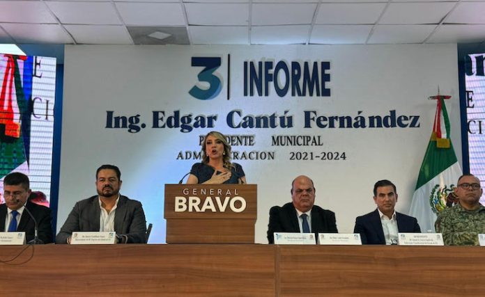 Patricia Cantú asume alcaldía de General Bravo con 100 compromisos