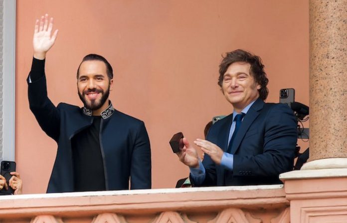 Presidente de Argentina recibe en Buenos Aires a su par de El Salvador