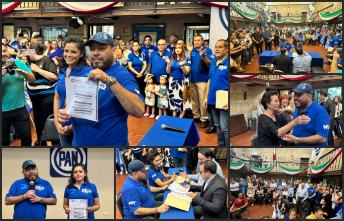 Policarpo Flores se registra como candidato único para la dirigencia estatal del PAN en Nuevo León