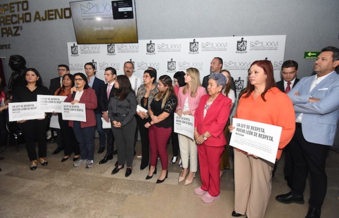 MC, Morena, PT y Partido Verde, exigen elegir Mesa Directiva de manera transparente