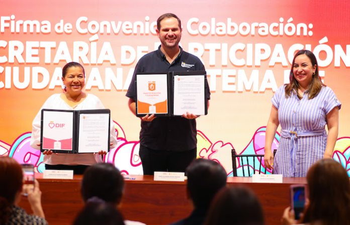 Firman Participación Ciudadana y DIF NL convenio para atención a través de 070