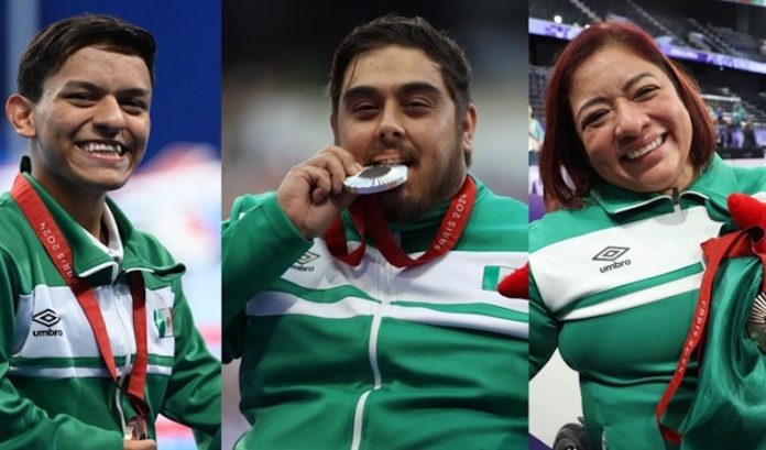 México luce con triple podio en noveno día de competencias de los Juegos Paralímpicos París 2024