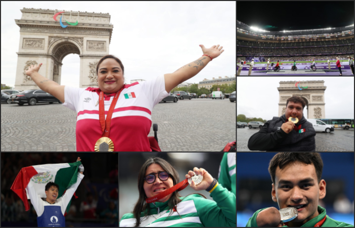Una cuarta parte de los Paralímpicos aportó medallas a México en París 2024