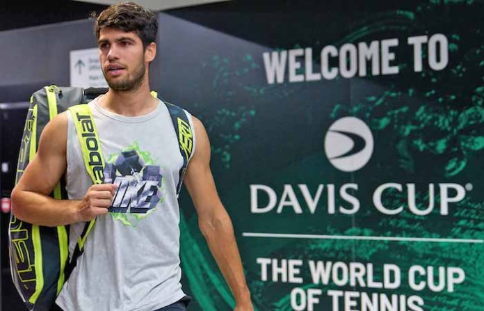 Alcaraz lidera a España en la Copa Davis