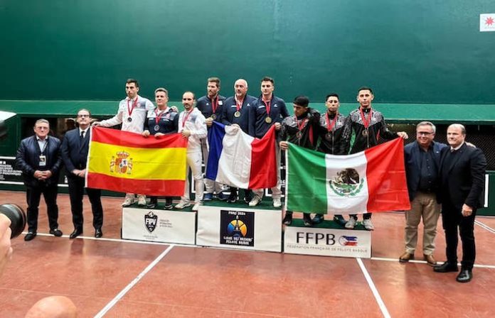 Selección nacional de trinquete cierra participación en la Liga de Naciones con tres medallas
