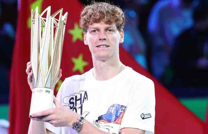 Séptima corona del año para el No. 1 Sinner en Shanghái