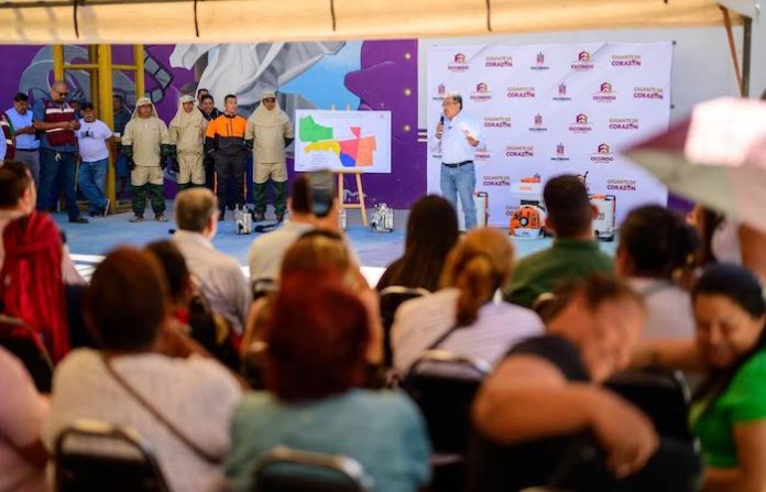 Escobedo intensifica la lucha contra el dengue con fumigación y acciones preventivas