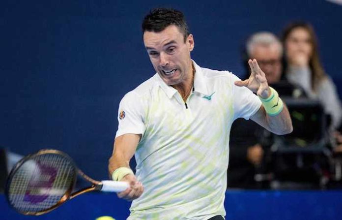 Bautista Agut disfruta a lo grande en Amberes