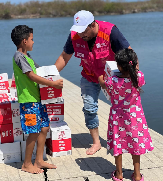Entrega Igualdad e Inclusión 25 toneladas de ayuda humanitaria a afectados por huracán ‘John’ en Guerrero