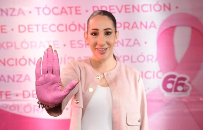 Llama Noemí Luna a la presidenta Claudia Sheinbaum a destinar recursos para detección oportuna de cáncer de mama