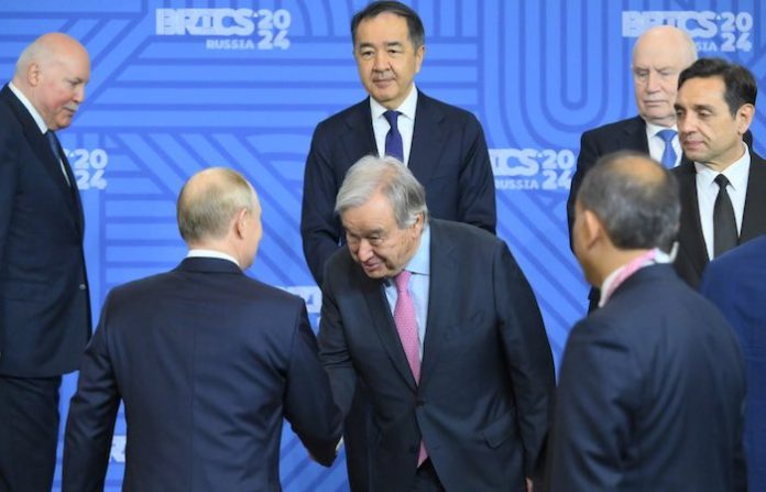Putin recordó a Guterres que Carta de la ONU incluye derecho a autodeterminación, fuente